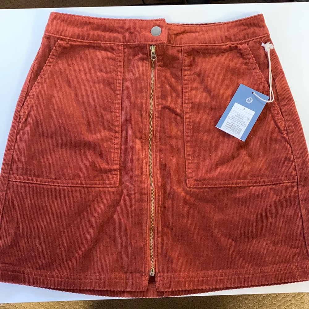 Corduroy skirt